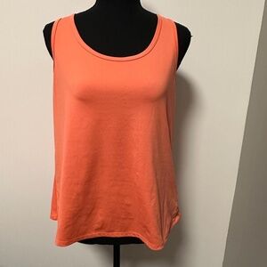 *RBX* Orange Athletic Tank Top Size Large